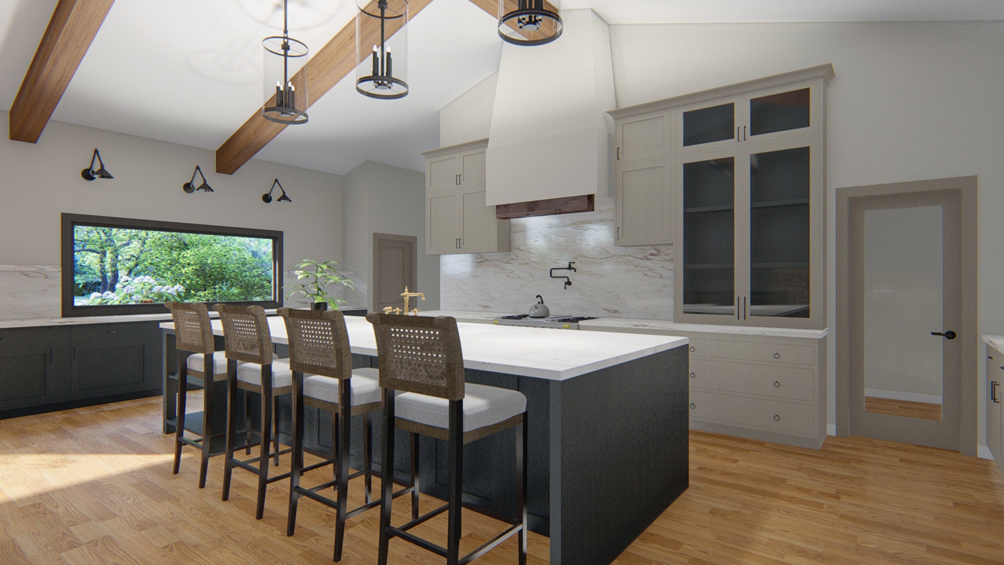 Kitchen Interior Design Service With Architecture 3d Renderings for ...