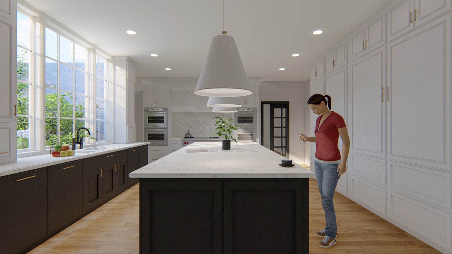 Kitchen Interior Design Service With Architecture 3d Renderings for ...