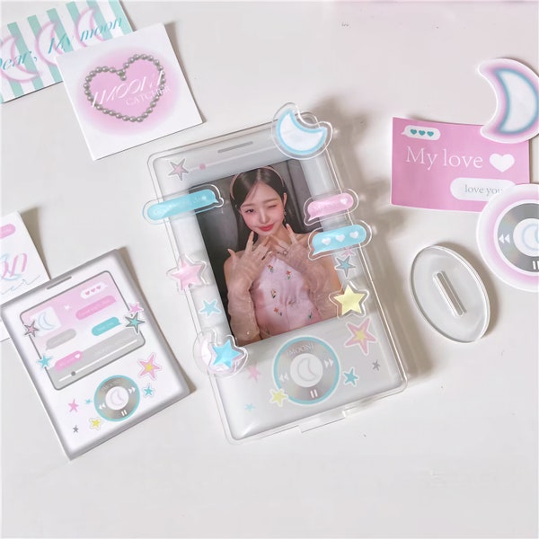 Kpop Photocard Holder Display Standee /Cute Kawaii kpop photocard Stander