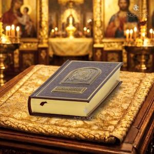 Orthodox New Testament in Georgian / exclusive gift book