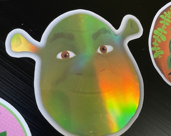 Naklejka Shrek (holograficzna)