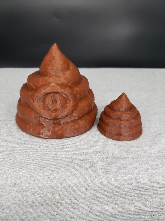 All Seeing Turd Gag Gift Poop Stocking Stuffer Dirty Etsy