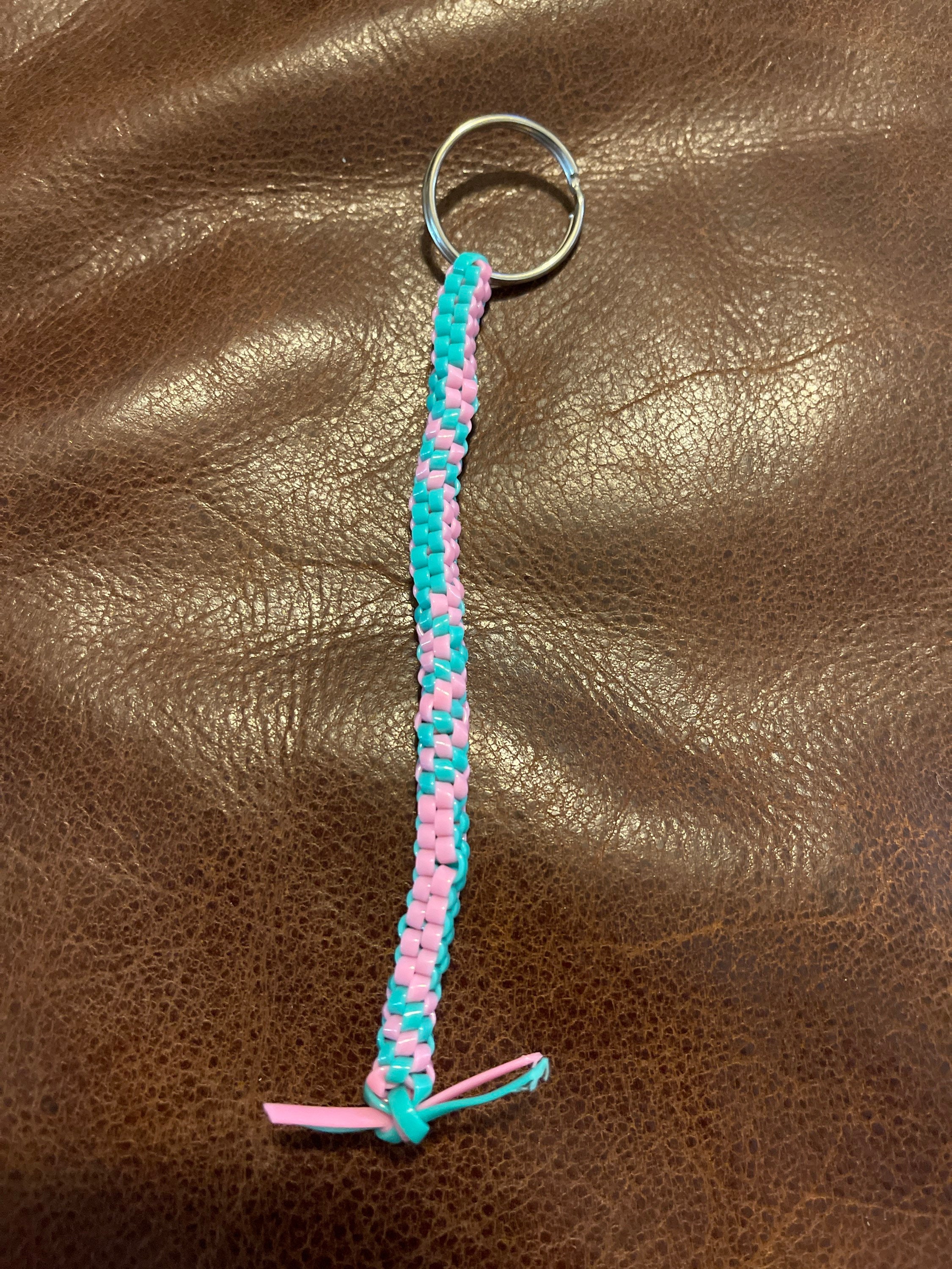 Plastic lace keychain Etsy