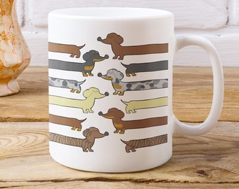 Dachshund Coffee Mug Dog Lover Mug Dog Owner Gift Dachshund Lover Coffee Mug