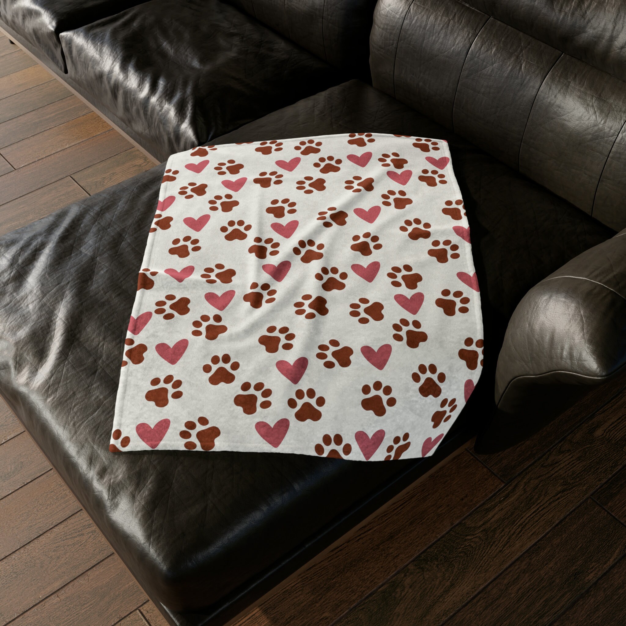 Paw Prints of Love Quilted Blanket NCU0PT1247