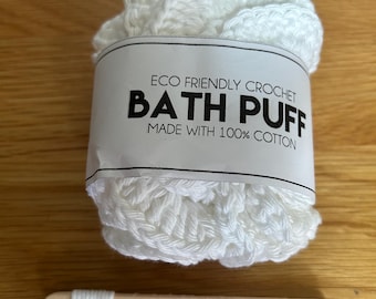 Handmade Crochet Shower Puff