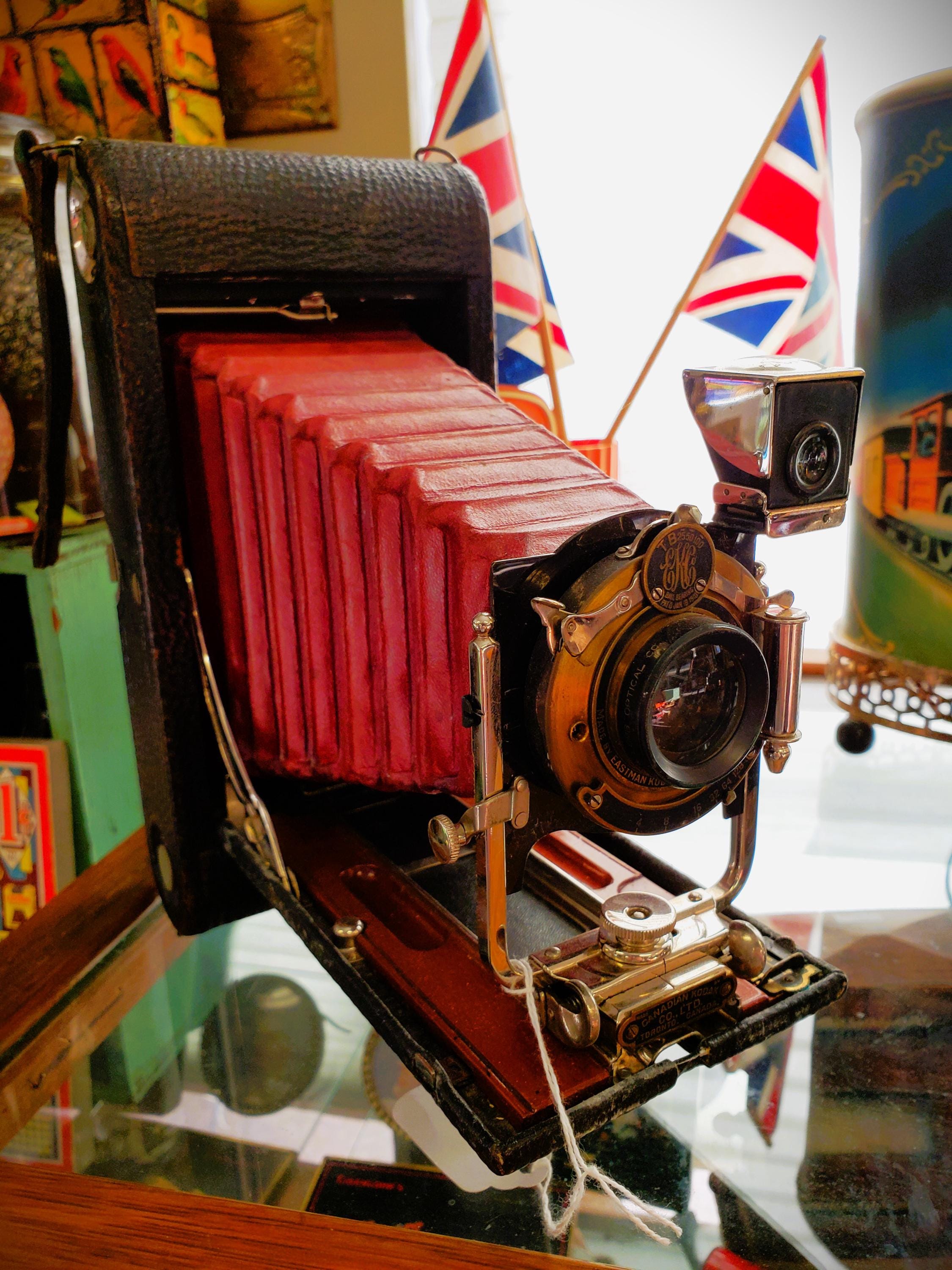 Antique Folding Bellows Camera – Vintage Photography Equipment and ...