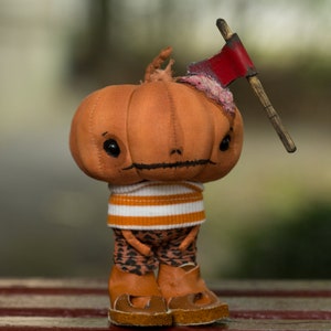 Bonecas de arte de abóboras