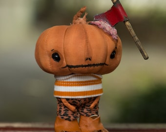 Pumpkins art dolls