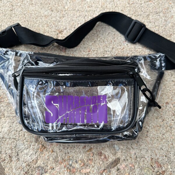 Clear STTF Logo Fanny Pack