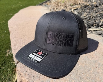 Black/Black Snap Back Trucker STTF Hat