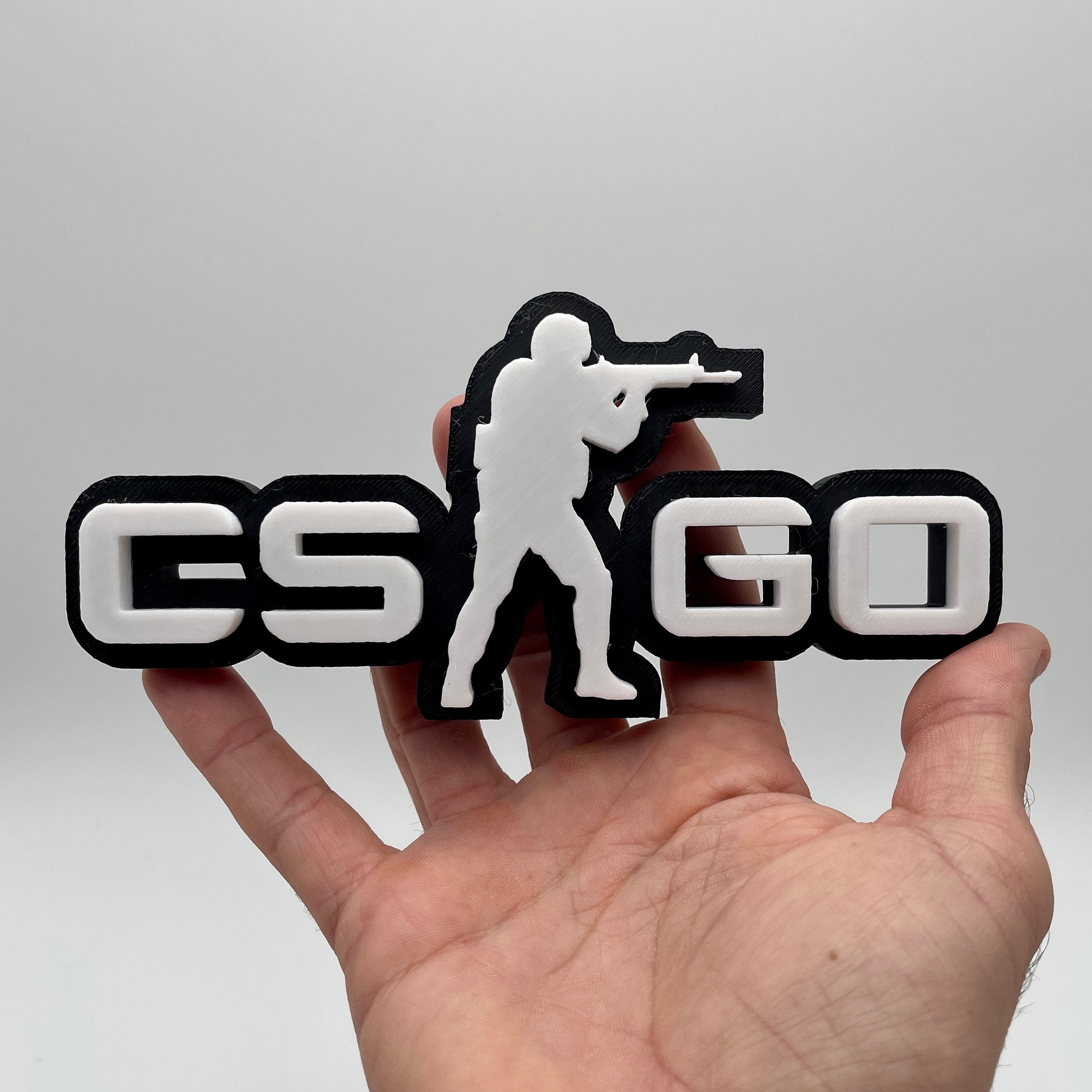 Free STL file CS GO gamer decoration 🪞・3D printing template to