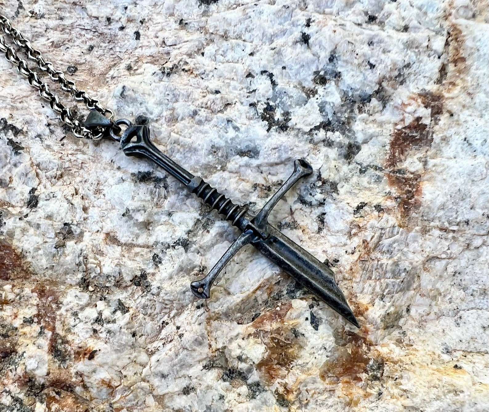 Sword of Elendil Shards of Narsil Sword That Was Broken Etsy