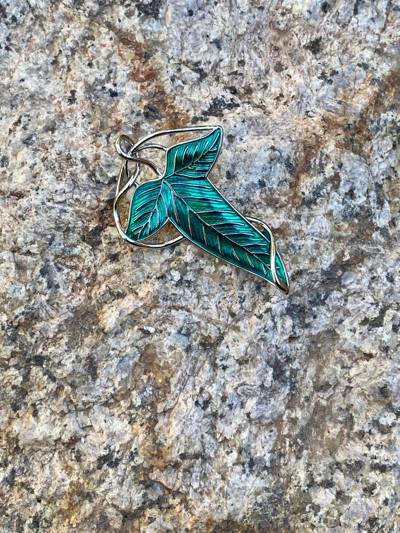 Leaves of Lórien Elven Brooch of the Fellowship Etsy