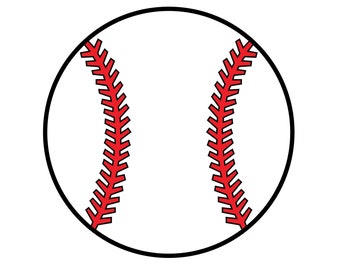 May include: A white baseball with red stitching. The baseball is a common sports item used in baseball games.