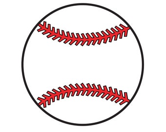 Baseball SVG, Baseball DXF, Baseball PNG, baseball laces svg, Baseball Clipart, baseball stitches svg, Baseball Monogram Svg, baseballs svg