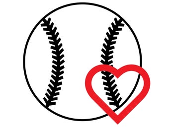 Baseball SVG, Fastpitch Tshirt SVG, Papa Baseball Shirt SVG, Mama Baseball Shirt Svg, kleine Liga Svg, Kinder Baseball Svg, Baseball Herz Svg