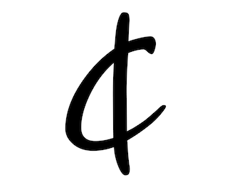 Cent Symbol Etsy Cent Symbol Etsy