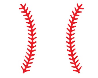 Download Baseball Laces Svg Etsy