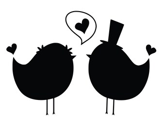 Love Birds SVG, Love Birds PNG, Love Birds DXF, I Love You Svg, Paare Svg, Valentinstag Svg, Valentinstag Svg, enthält svg/png/dxf Dateien