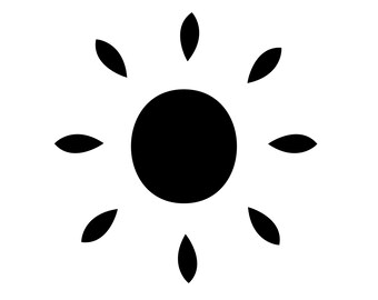 Sun SVG, Sunshine SVG, Sunny SVG, Sun Cut File, Sun Png, Sun Dxf, Sun Dxf, Sun Clipart, Sun ClipArt, Summer SVG, enthält svg/png/dxf Dateien