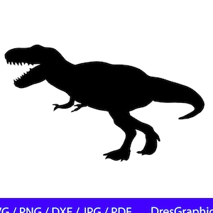 T-Rex SVG, T-Rex Silhouette SVG, Dinosaur SVG, Tyrannosaurus Rex Svg, Tyrannosaurus Rex Silhouette Svg, Dinosaur Silhouette Svg,