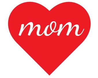 Feliz Día de la Madre SVG, Mom Heart SVG, Mom SVG, Mother's Day Svg, Best Mom Svg, Digital Download for Cricut, incluye archivos svg/png/dxf