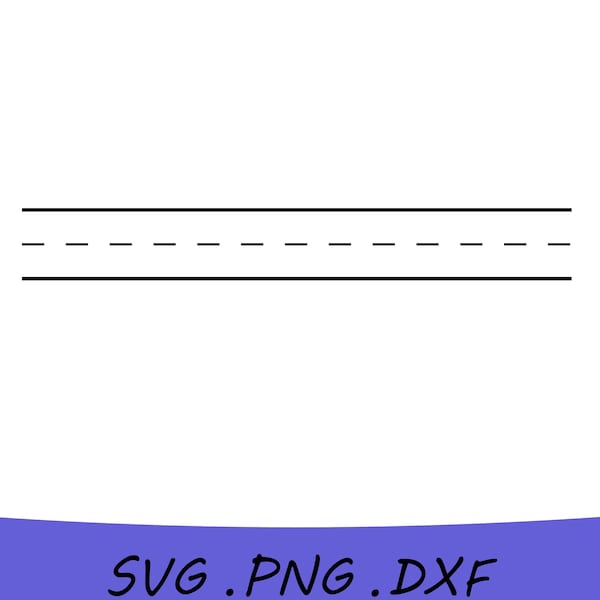 Notebook Paper Lines SVG, Black Dotted Lines SVG, School Svg, Paper Lines SVG, Notebook Paper Lines Png,  includes svg/png/dxf files