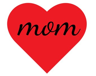 Happy Mother es Day SVG, Mom Heart SVG, Mom SVG, Mother es Day SVG, Best Mom Svg, Digital Download für Cricut, enthält svg/png/dxf Dateien