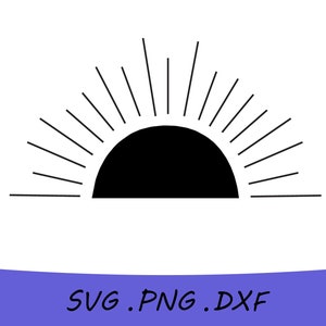 Sun SVG, Sunshine SVG, Sunny SVG, Sun Cut File, Sun Png, Sun Dxf, Sun Clipart, Sun Clip Art, Summer Svg, incluye archivos svg/png/dxf
