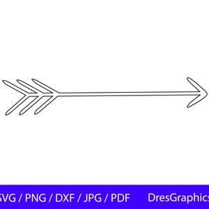 Arrow SVG, Arrow Outline Svg, Arrow Clipart, Arrow Cut File, Arrow Cricut Svg, Arrow PNG, Arrow Dxf, Arrow Pdf, Arrow Jpg