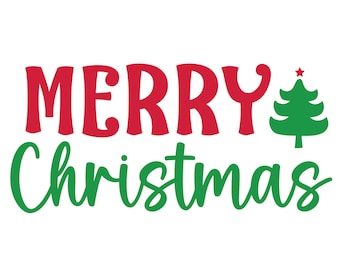 Merry Christmas SVG, Christmas Sign SVG, Holiday SVG, Instant Download, Merry Christmas Png, Merry Christmas Clipart, Sublimation, Christmas