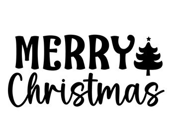 Merry Christmas SVG, Christmas Sign SVG, Holiday SVG, Instant Download, Merry Christmas Png, Merry Christmas Clipart, Sublimation, Christmas
