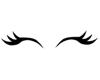 Eyelash SVG, Eyelash PNG, Eyelash DXF, Eyelash Pdf, Eyelash Jpg, Eyelashes Svg, Beauty Svg, Eyebrow Svg, Eyelash Clipart, Eyelash svg,