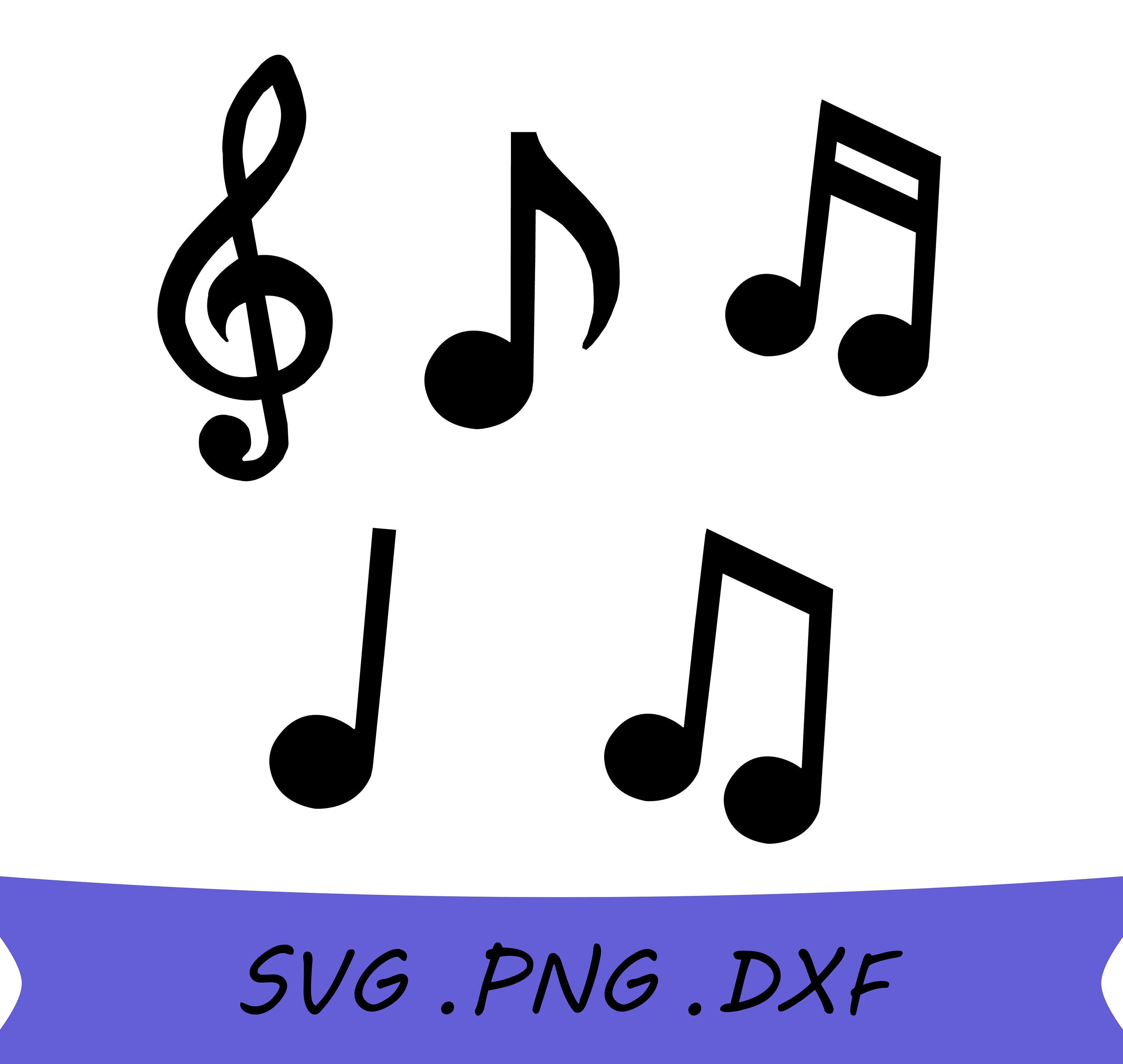 Svg Music Notes Musical Free Svg Image Icon Svg Silh