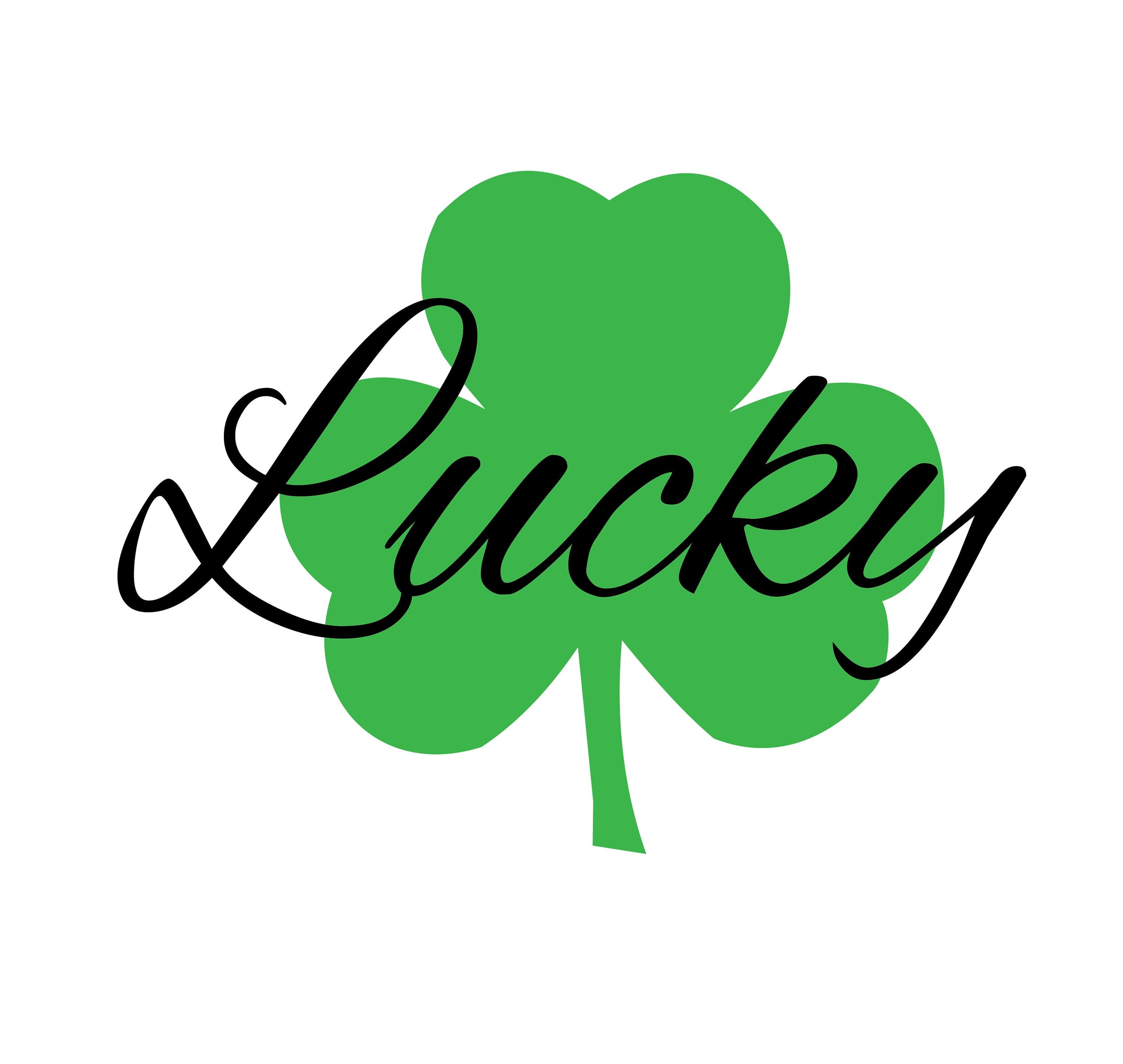 Glück SVG Klee SVG St. Patricks Tag SVG Happy St Patricks Etsy Schweiz