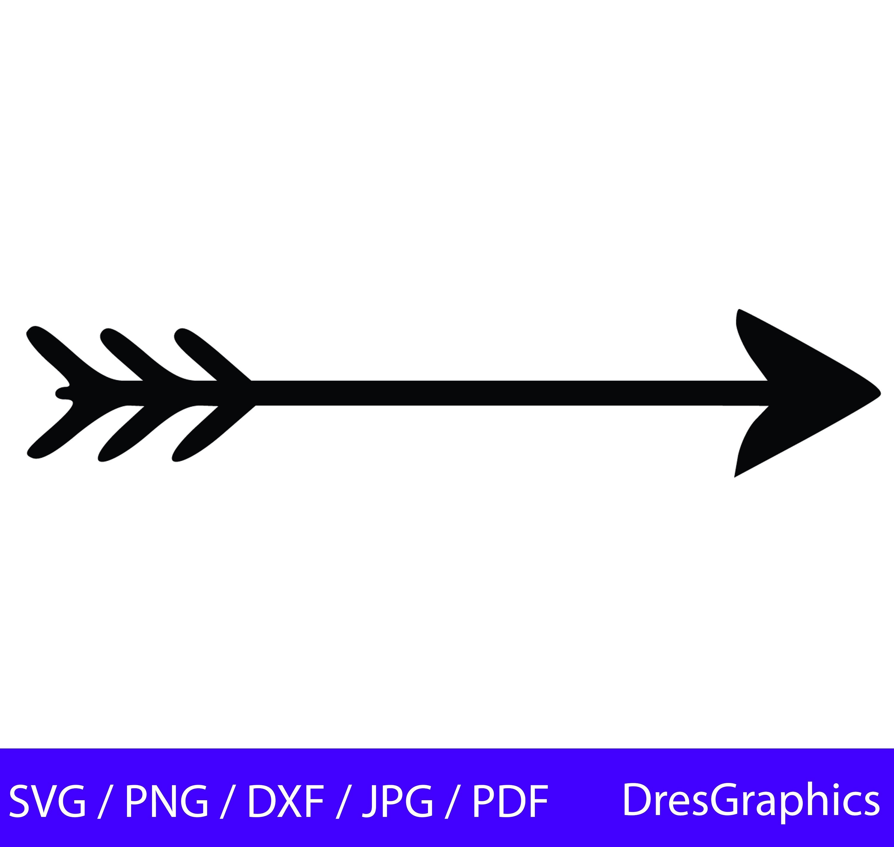 Arrow SVG, Arrow Clipart, Arrow Cut File, Arrow Cricut Svg,