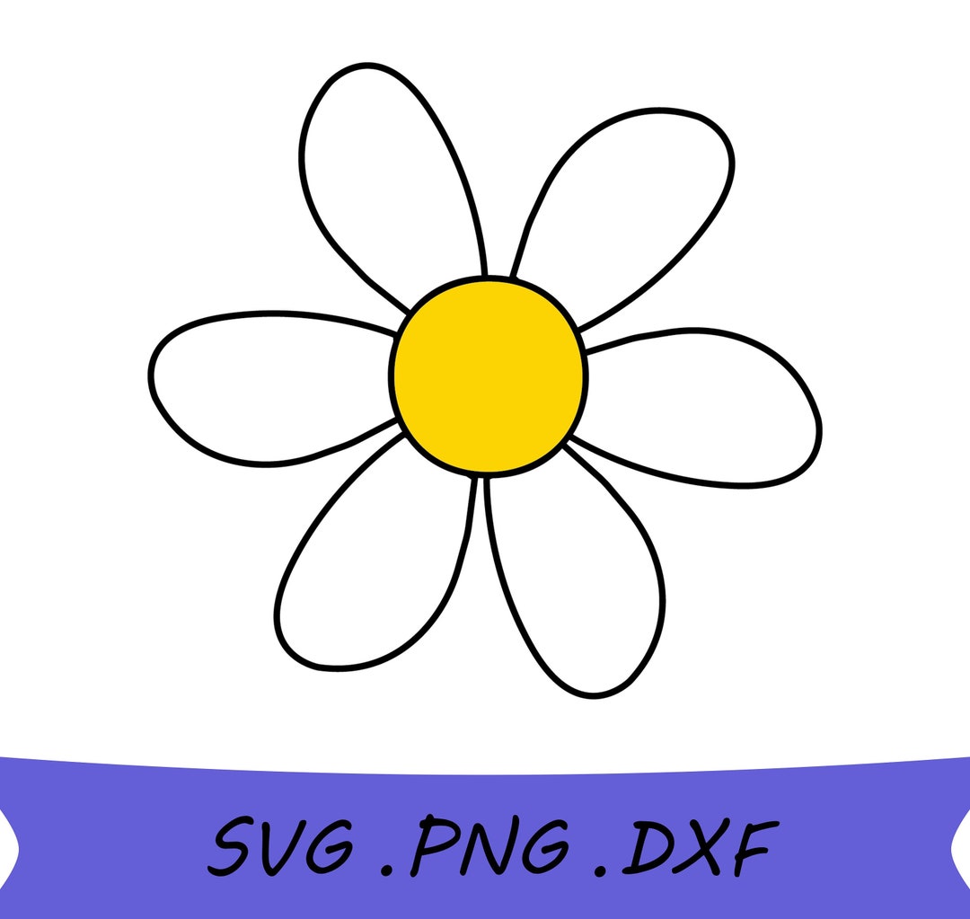 Daisy SVG Flower SVG Daisy PNG Daisy Dxf Daisy Flower Svg - Etsy
