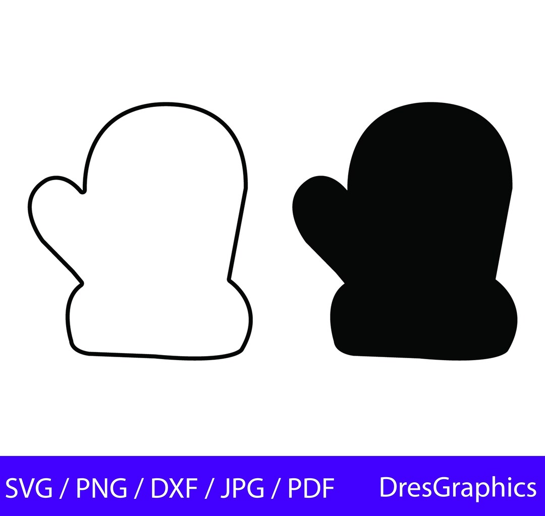 Christmas Mittens SVG, Mitten SVG, Christmas Mitten SVG, Holiday