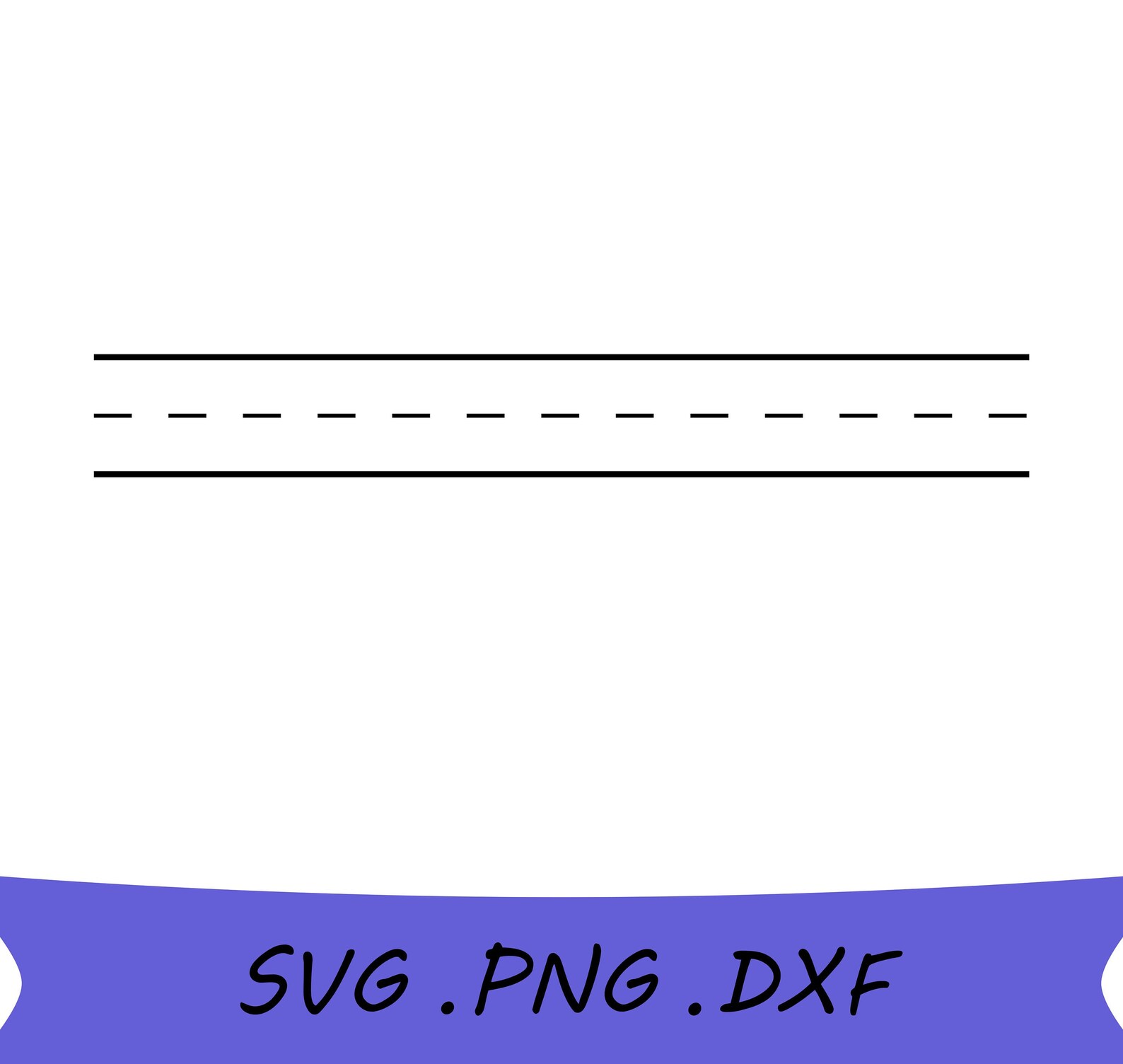 Notebook Paper Lines SVG Black Dotted Lines SVG School Svg Etsy