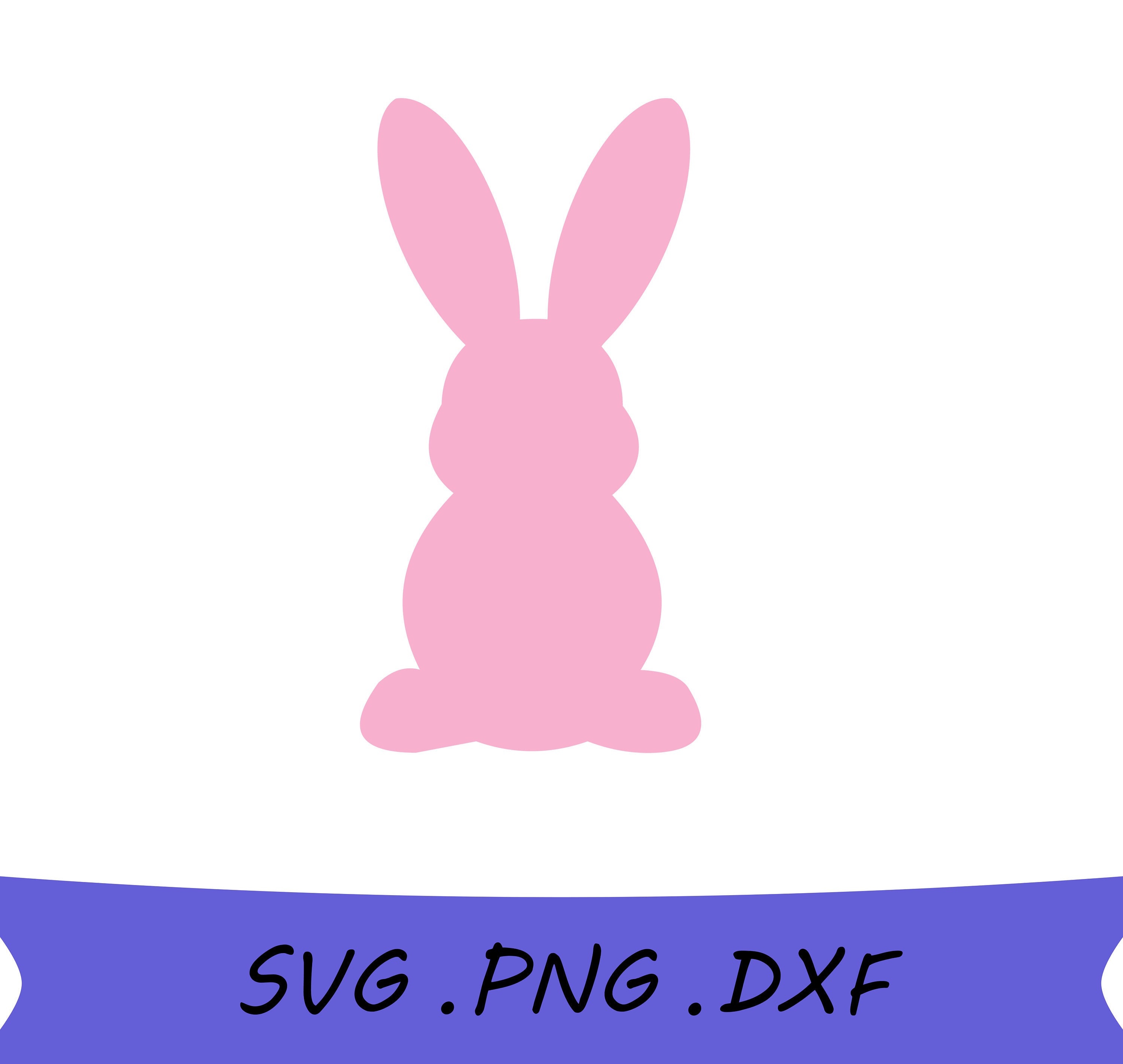 Hase SVG Hase Silhouette SVG Hase PNG Kaninchen Silhouette | Etsy