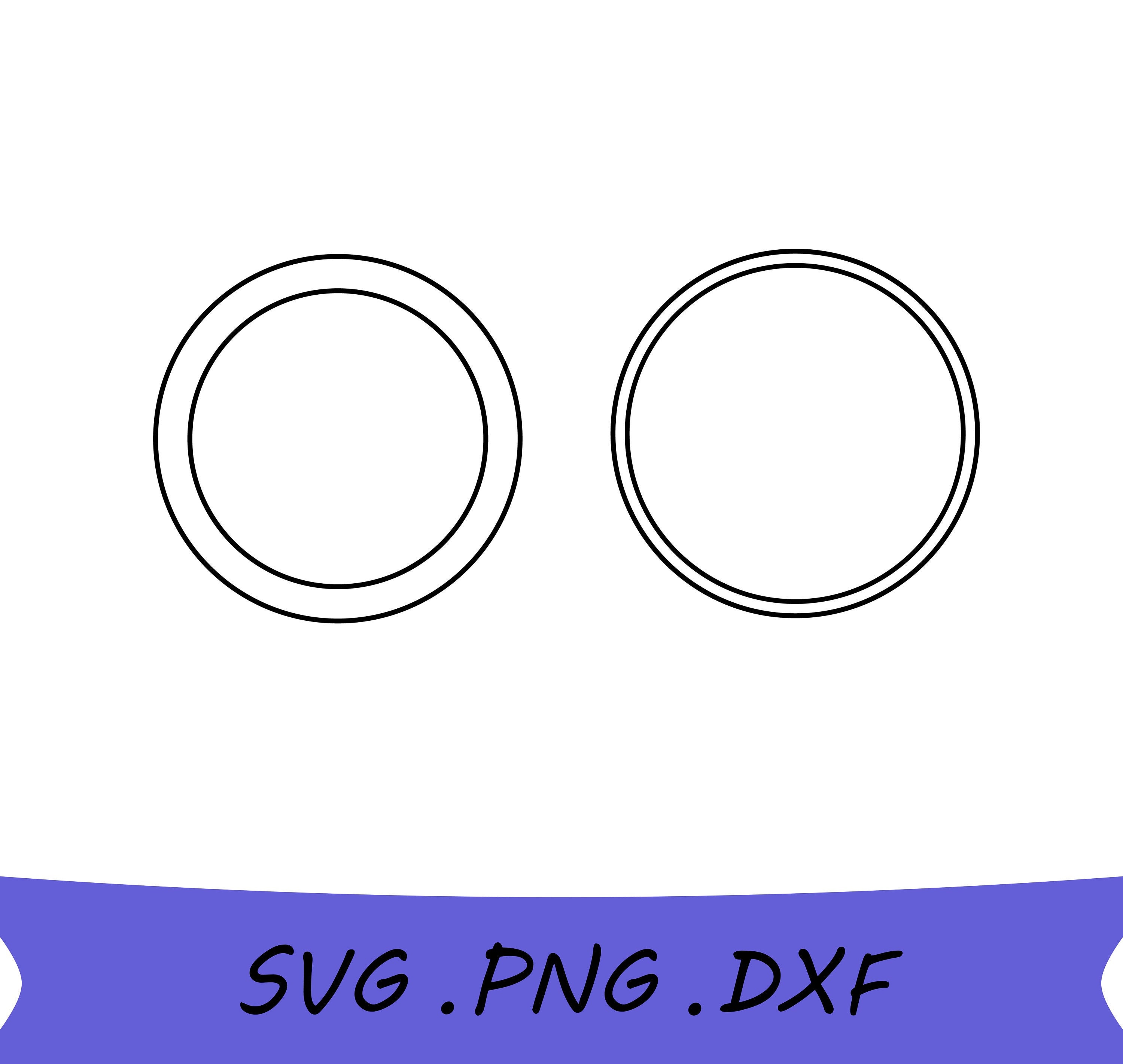 Buy Circles SVG Circle SVG Double Circles SVG Circle Logo Svg Online In