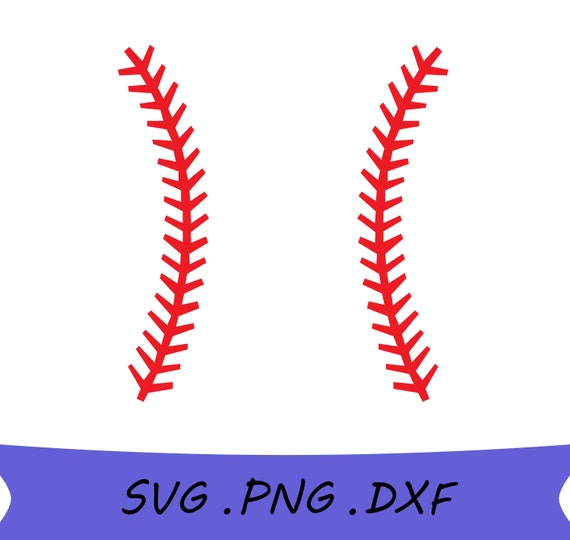 Baseball Stitches SVG Softball Stiches SVG Baseball Laces - Etsy Hong Kong