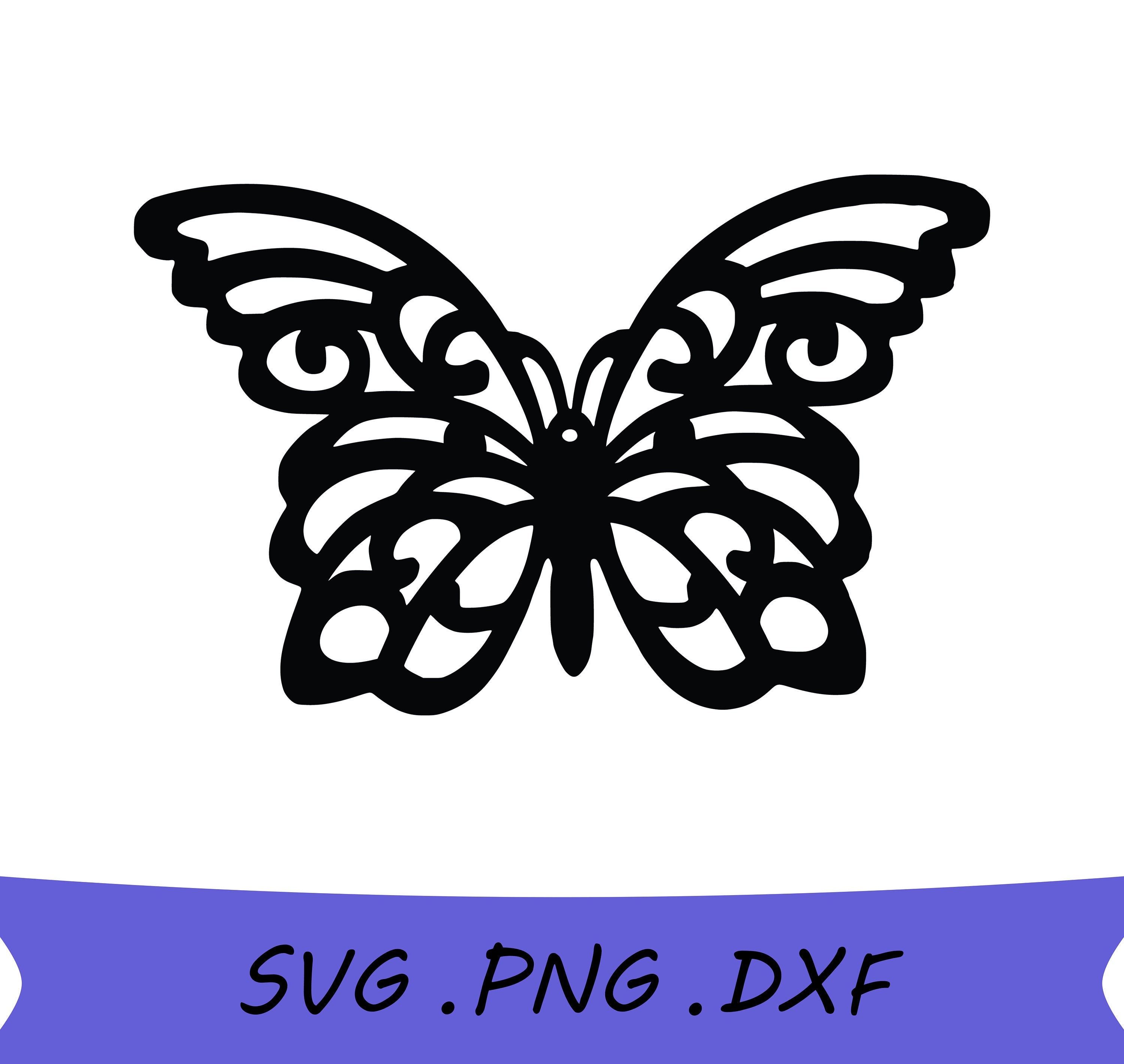 Butterfly Laser/Wood Cut SVG Design File Graphic by Rextore · Creative  Fabrica