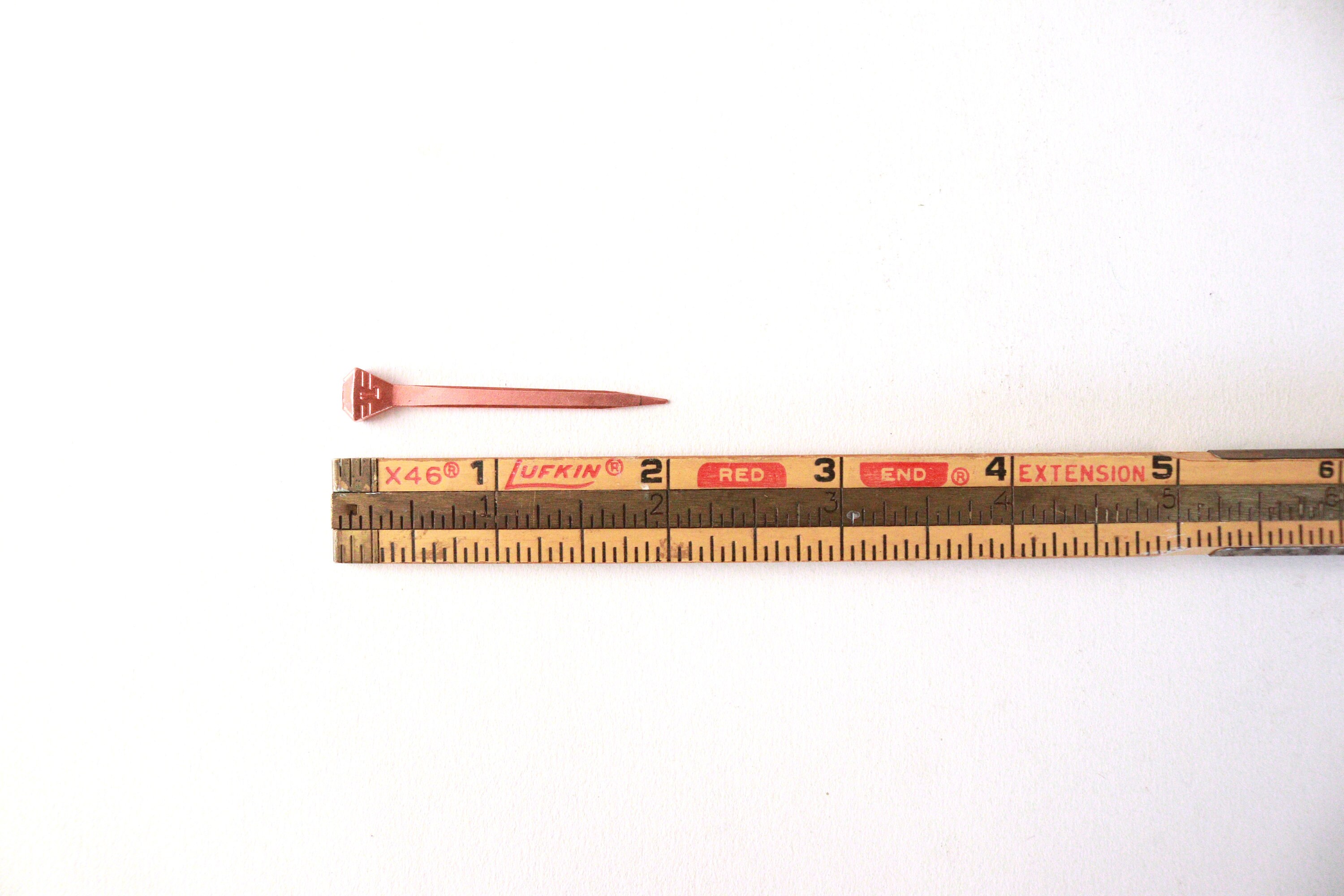 Copper Nails Copper Horseshoe Nail Decorative Nails Etsy