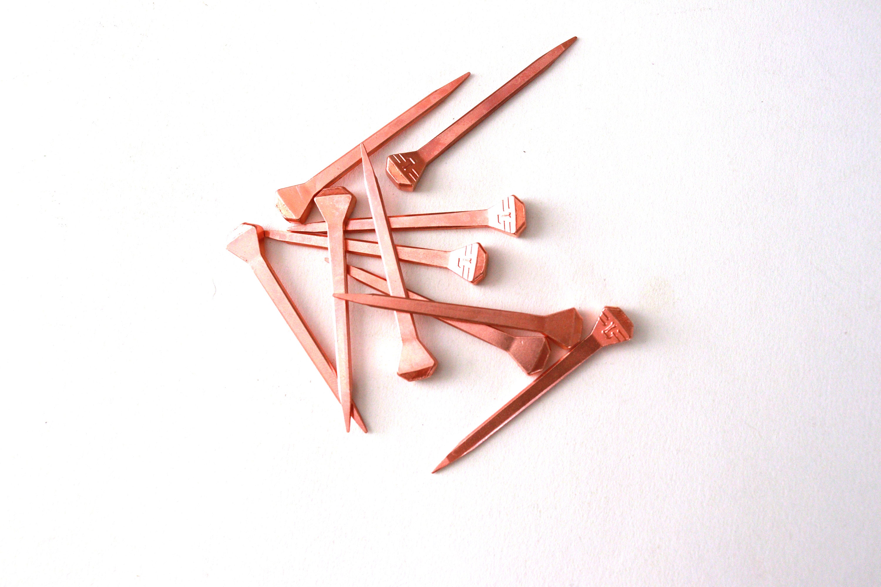 Copper Nails , Copper Horseshoe Nail , Decorative Nails , Square Nails