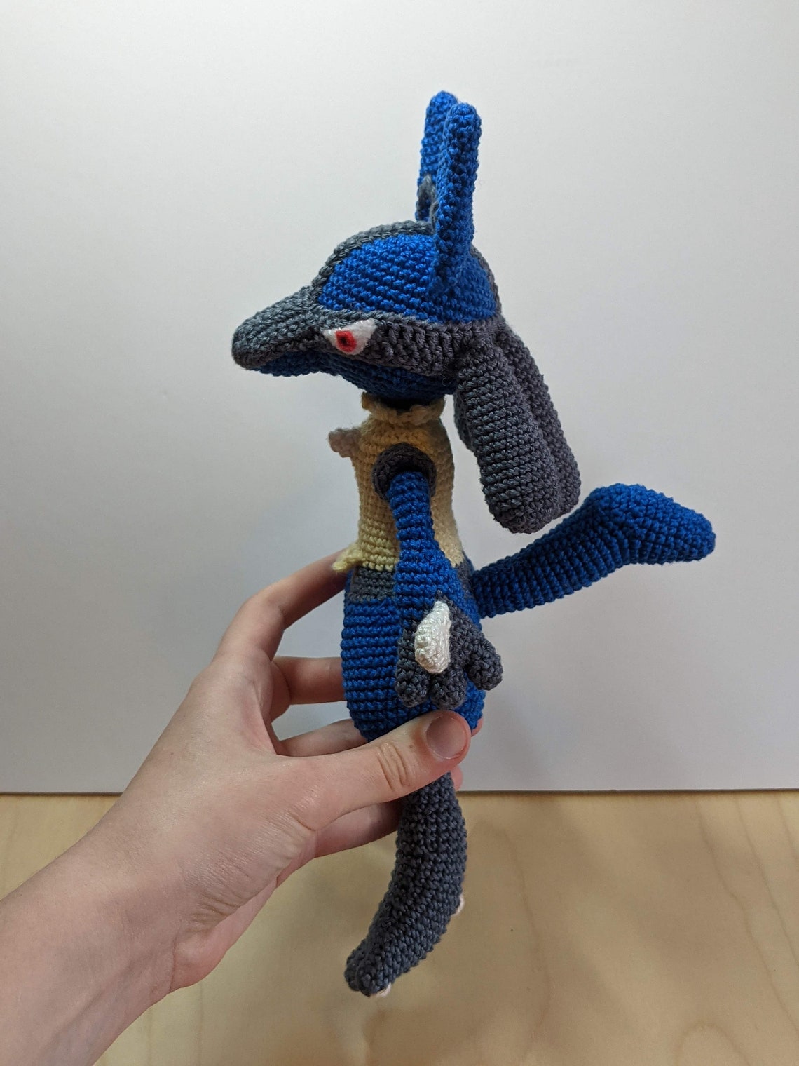 Lucario Pokemon Crochet Pattern Etsy
