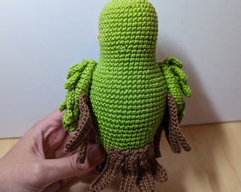 Kakapo crochet pattern