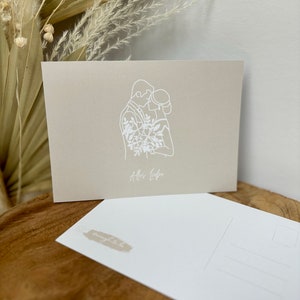 Postkarte "Hochzeitskarte"