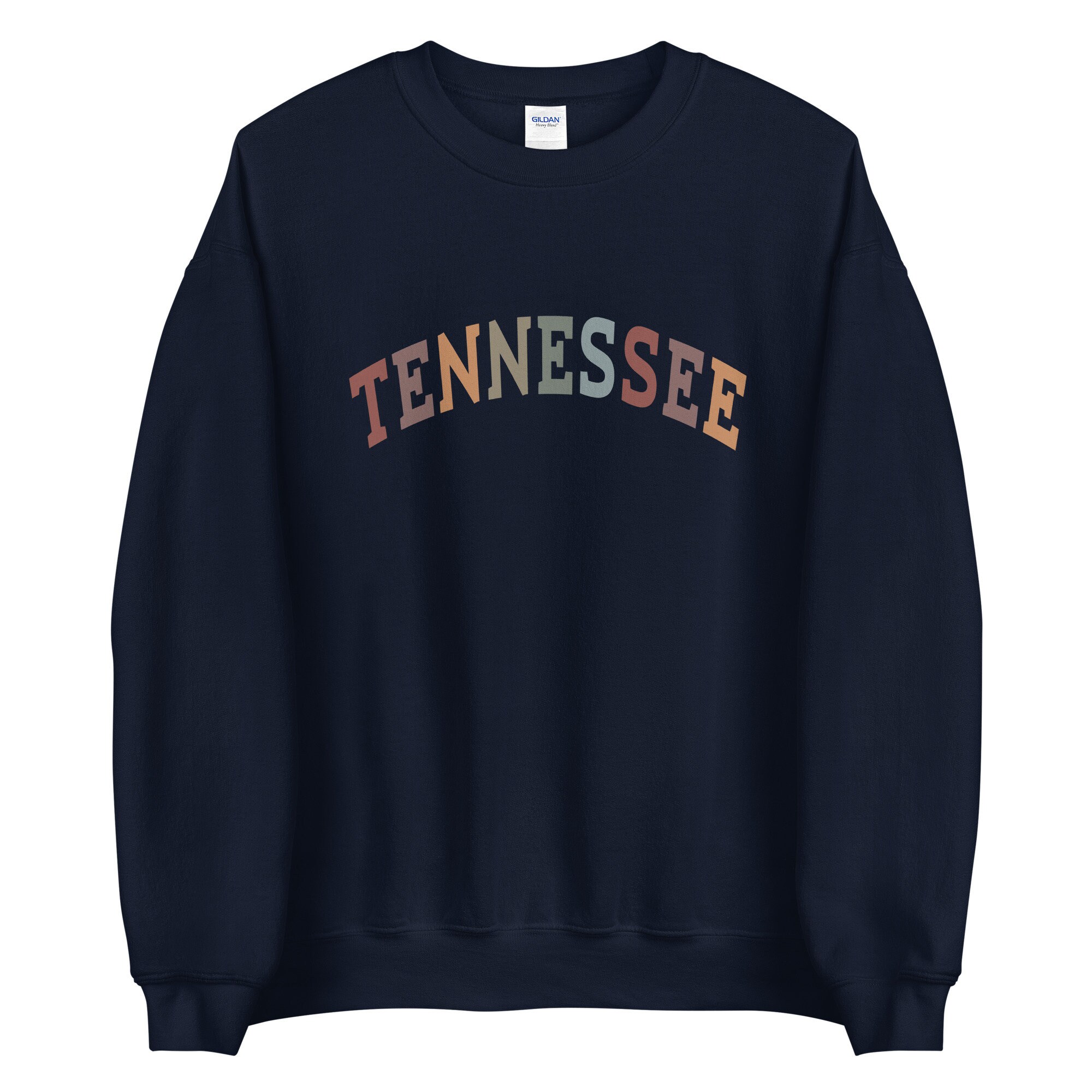 Retro Tennessee Sweatshirt Tennessee Fan Crewneck Sweatshirt - Etsy